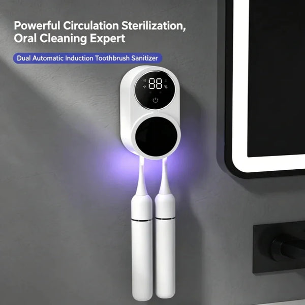 Sleek Travel Toothbrush Sanitizer